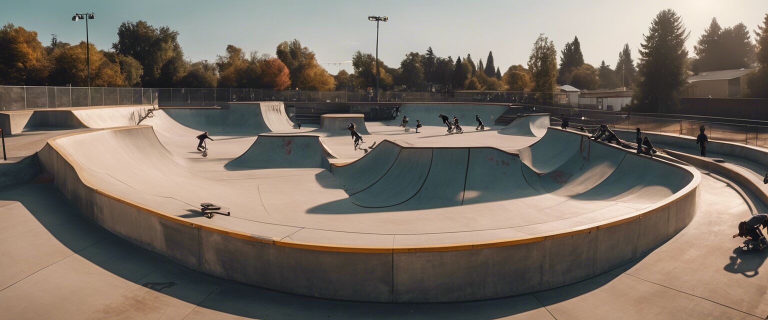 Skatepark Scene Image